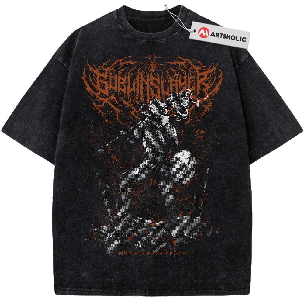 Goblin Slayer Shirt, Anime Shirt, Vintage Tee