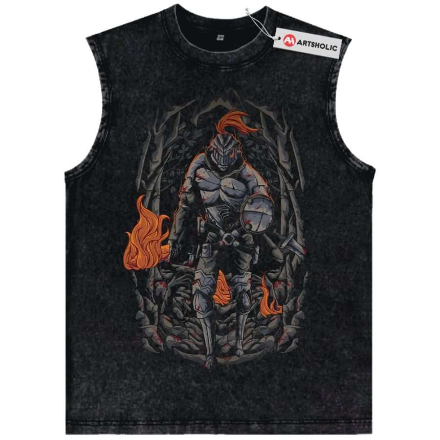 Alternative view of Goblin Slayer Tank Top, Anime Tank Top, Vintage Tank Top