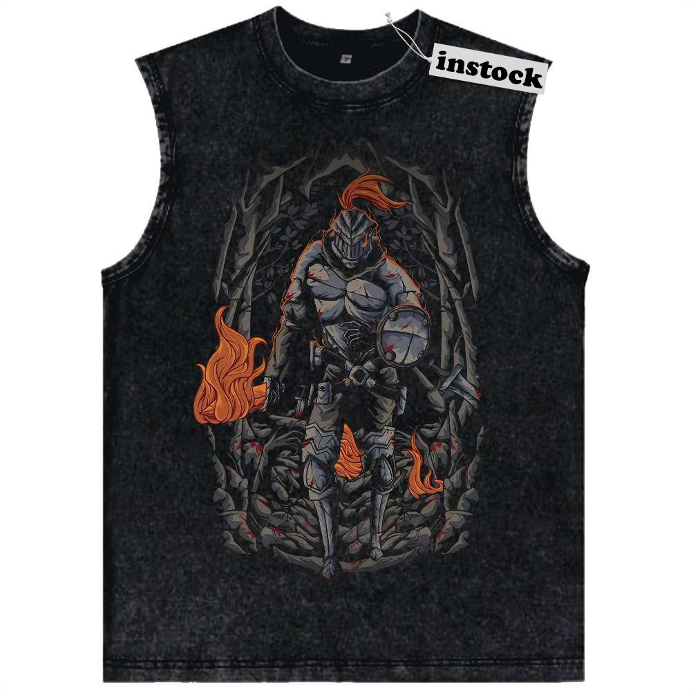 Goblin Slayer Tank Top, Anime Tank Top, Vintage Tank Top