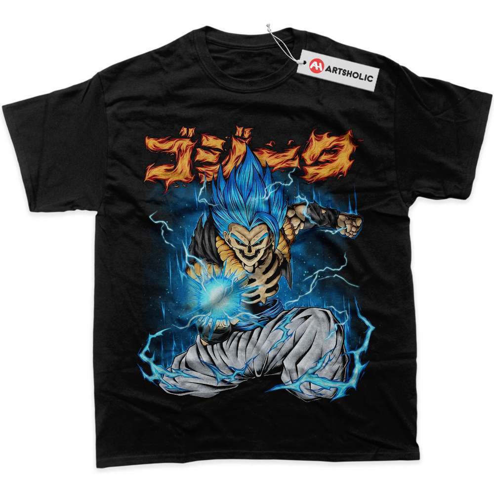 Alternative view of Gogeta Shirt, Dragon Ball Z Shirt, DBZ Shirt, Anime Shirt, graphic Tee