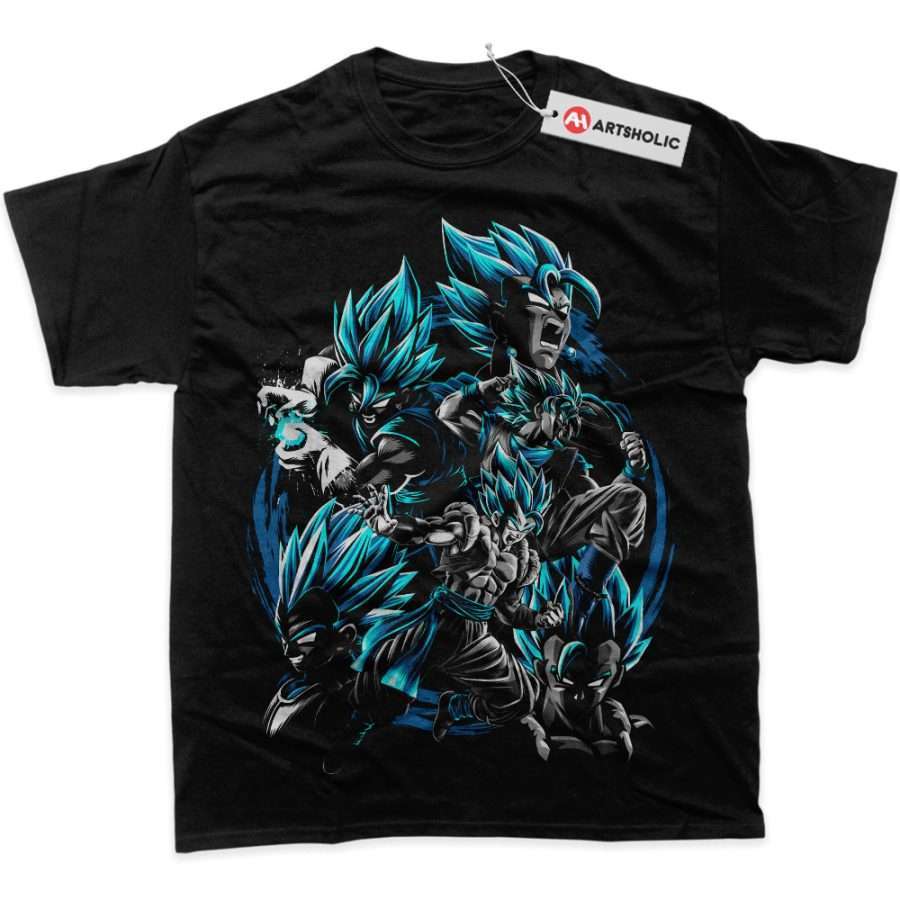 Alternative view of Gogeta Shirt, Dragon Ball Z Shirt, DBZ Shirt, Anime Shirt, Graphic Tee