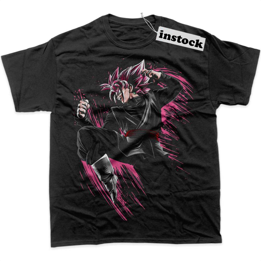 Goku Black Shirt, Dragon Ball Shirt, Anime Shirt, Graphic Tee