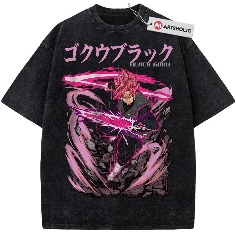 Goku Black Shirt, Dragon Ball Shirt, DBZ Shirt, Anime Shirt, Vintage T-Shirt