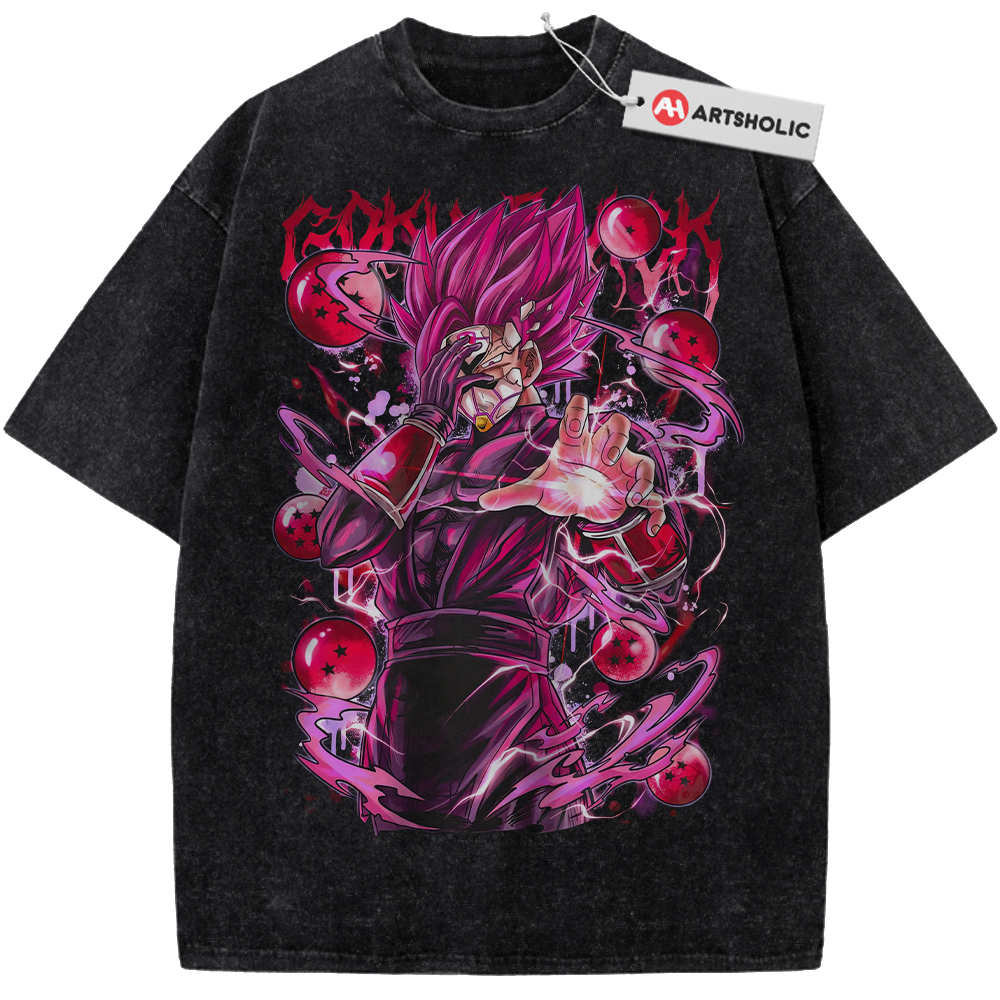 Goku Black Shirt, Dragon Ball Shirt, DBZ Shirt, Anime Shirt, Vintage Tee