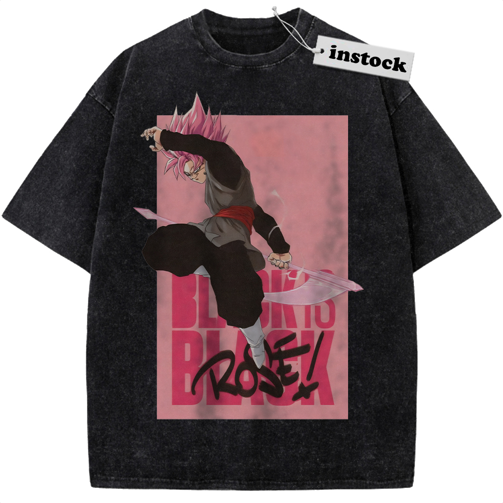 Goku Black Shirt, Dragon Ball Shirt, DBZ Shirt, Anime Shirt, Vintage Tee