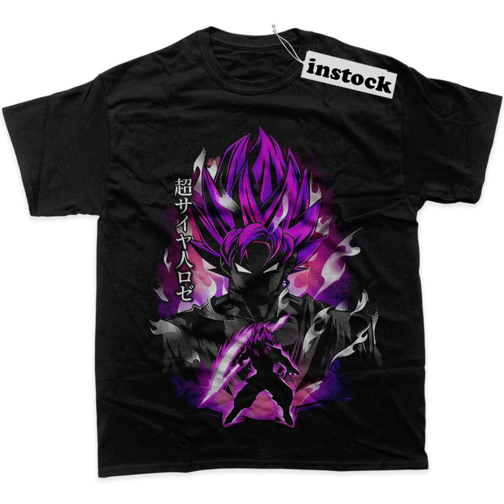Goku Black Shirt, Dragon Ball Z Shirt, DBZ Shirt, Anime Shirt, Graphic Tee