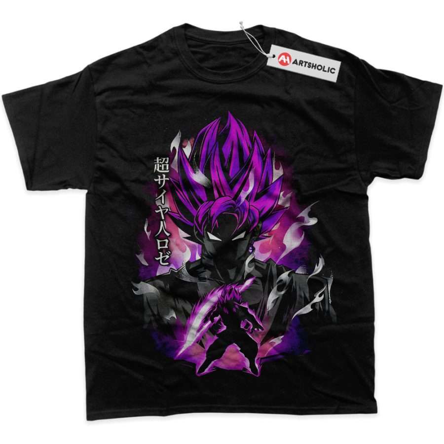 Alternative view of Goku Black Shirt, Dragon Ball Z Shirt, DBZ Shirt, Anime Shirt, Graphic Tee