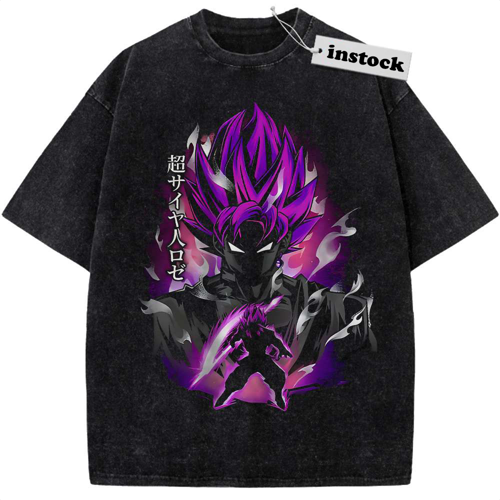 Goku Black Shirt, Dragon Ball Z Shirt, DBZ Shirt, Anime Shirt, Vintage Tee