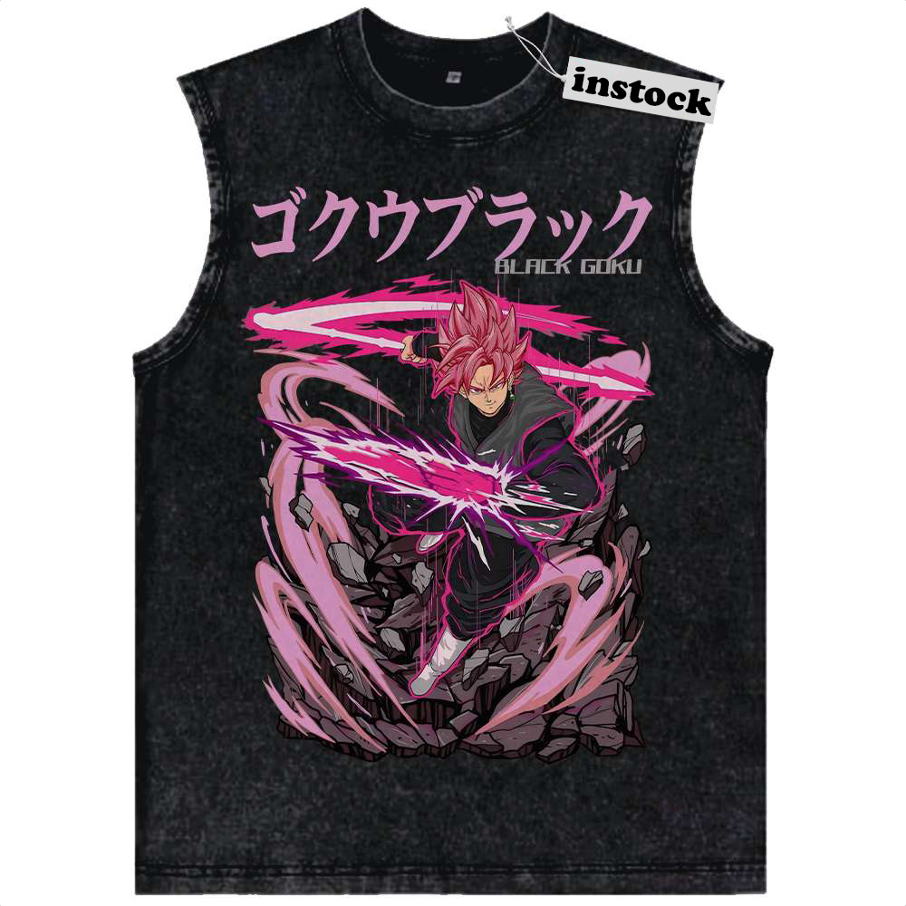 Goku Black Tank Top, Dragon Ball Tank Top, DBZ Tank Top, Anime Tank Top, Vintage Tank Top