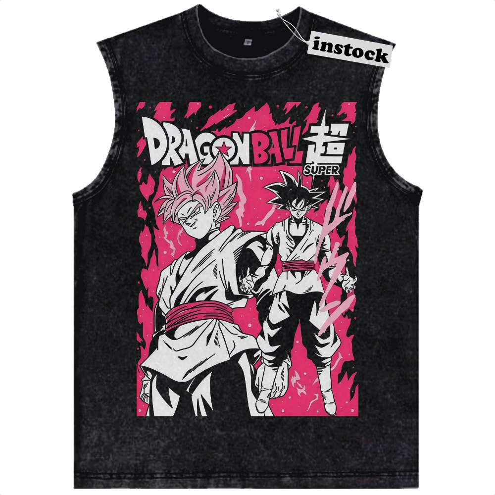 Goku Black Tank Top, Dragon Ball Tank Top, DBZ Tank Top, Anime Tank Top, Vintage Tank Top