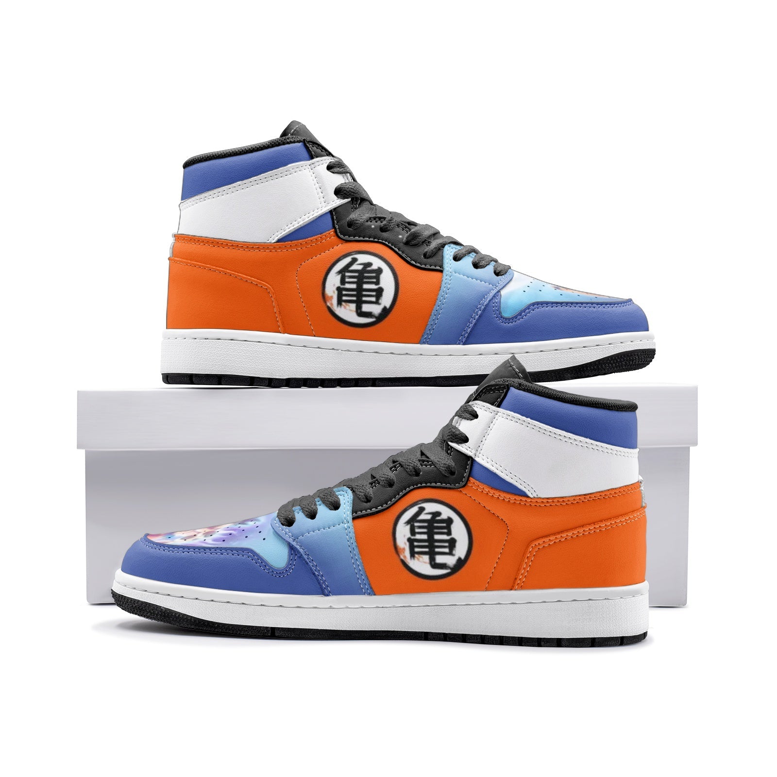 Goku Dragonball Z Custom Sneaker Mid 1 Basketball Shoes - Otaku Hall