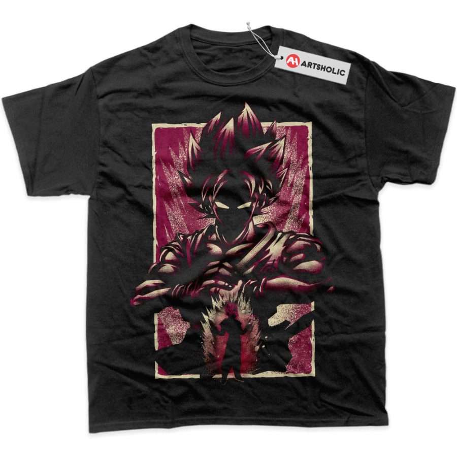 Alternative view of Goku Kaio-ken Shirt, Dragon Ball Shirt, DBZ Shirt, Anime Shirt, Graphic T-Shirt