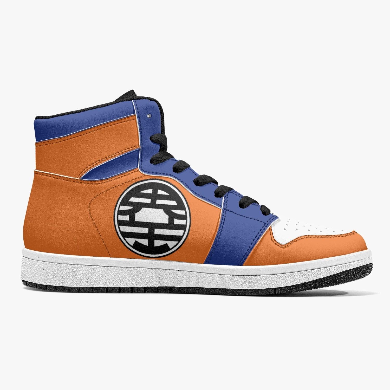 Alternative view of Goku Kame Kai Custom Sneaker Mid 1 Basketball Shoes - Otaku Hall