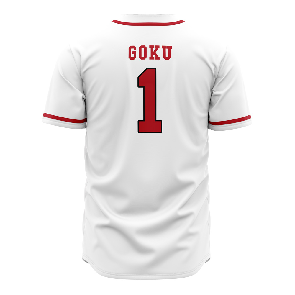 Alternative view of Goku Universe 7 Dragon Ball Z Custom Baseball Jersey - Otaku Hall