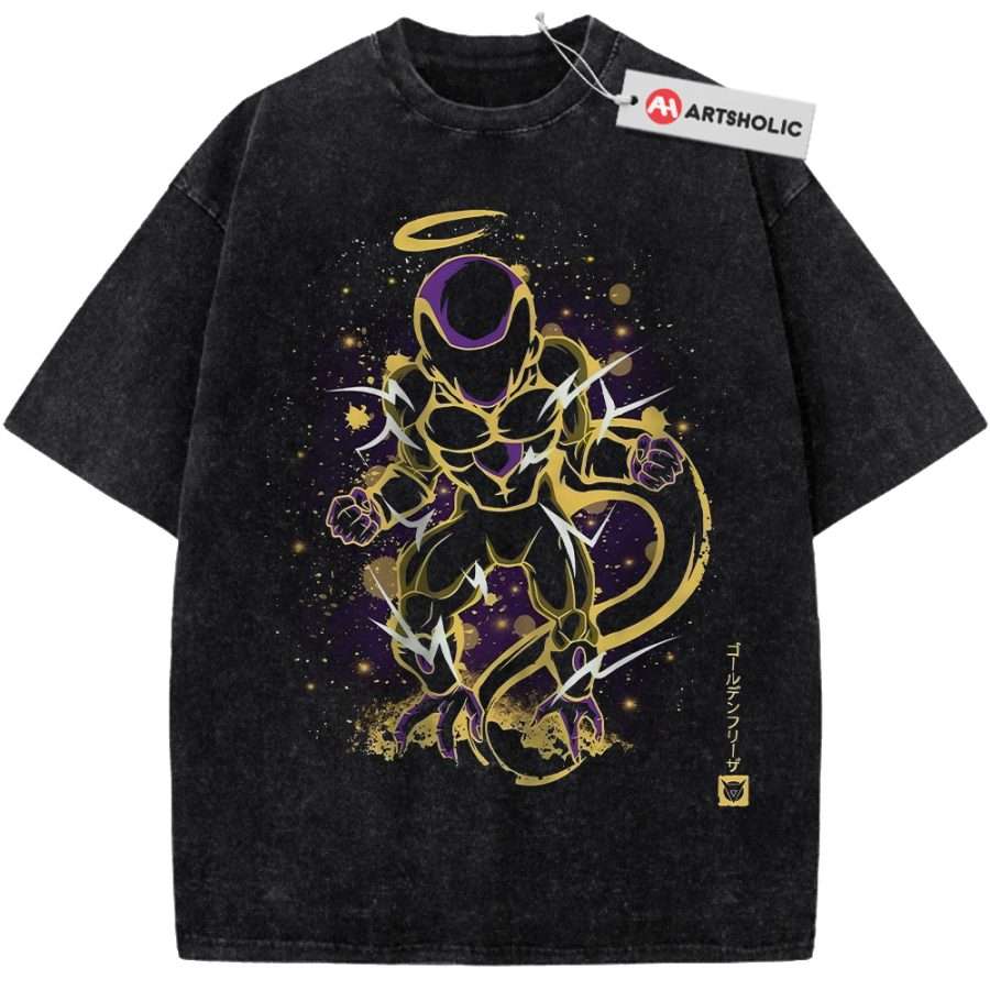Alternative view of Golden Frieza Shirt, Dragon Ball Shirt, Anime Shirt, Vintage Tee