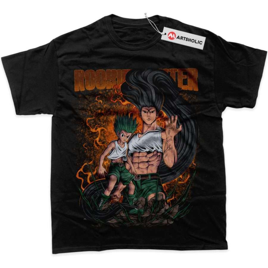 Alternative view of Gon Freecss Shirt, Hunter x Hunter Shirt, HxH Shirt, Anime Shirt, Graphic Tee