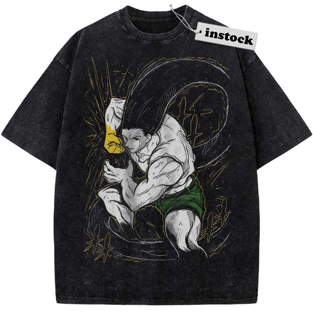 Gon Freecss Shirt, Hunter x Hunter Shirt, HxH Shirt, Anime Shirt, Vintage T-Shirt