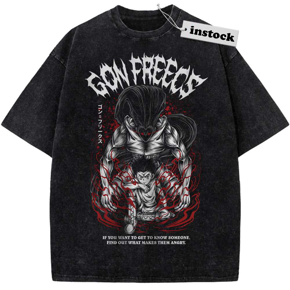 Gon Freecss Shirt, Hunter x Hunter Shirt, HxH Shirt, Anime Shirt, Vintage Tee