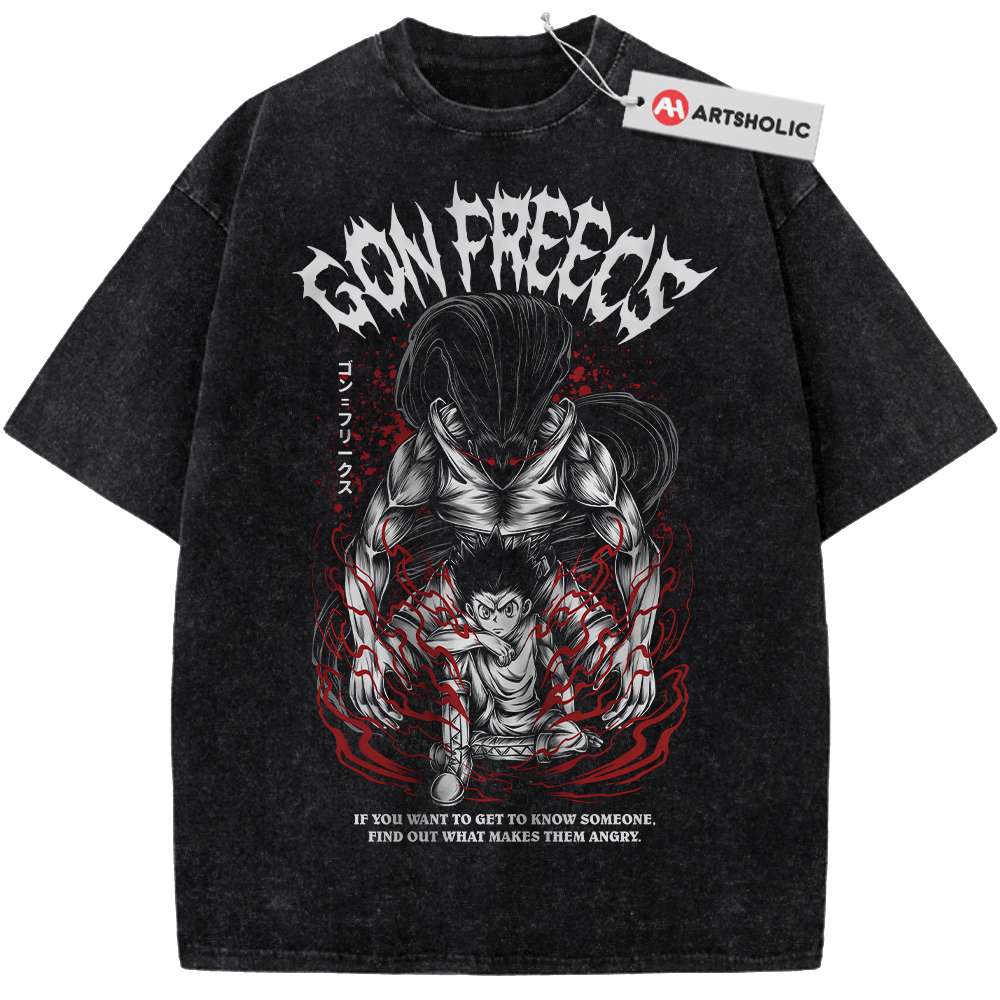 Gon Freecss Shirt, Hunter x Hunter Shirt, HxH Shirt, Anime Shirt, Vintage Tee