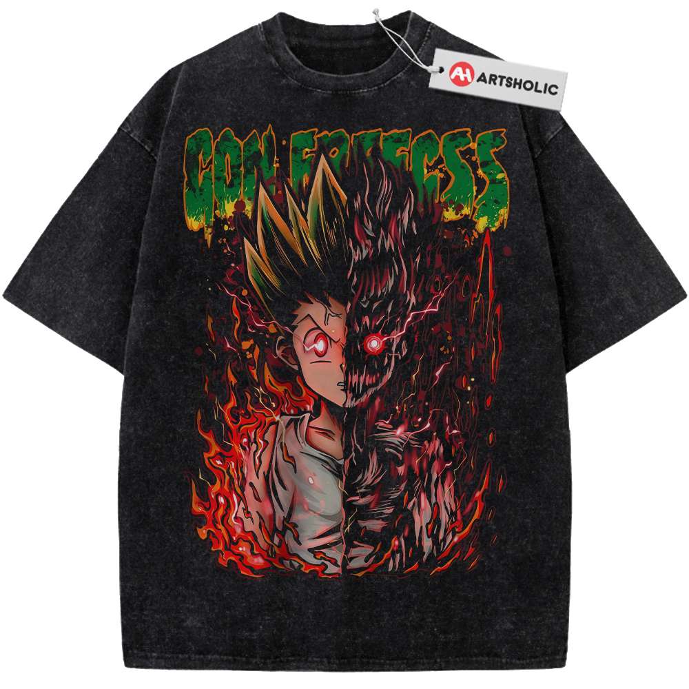 Gon Freecss Shirt, Hunter x Hunter Shirt, HxH Shirt, Anime Shirt, Vintage Tee