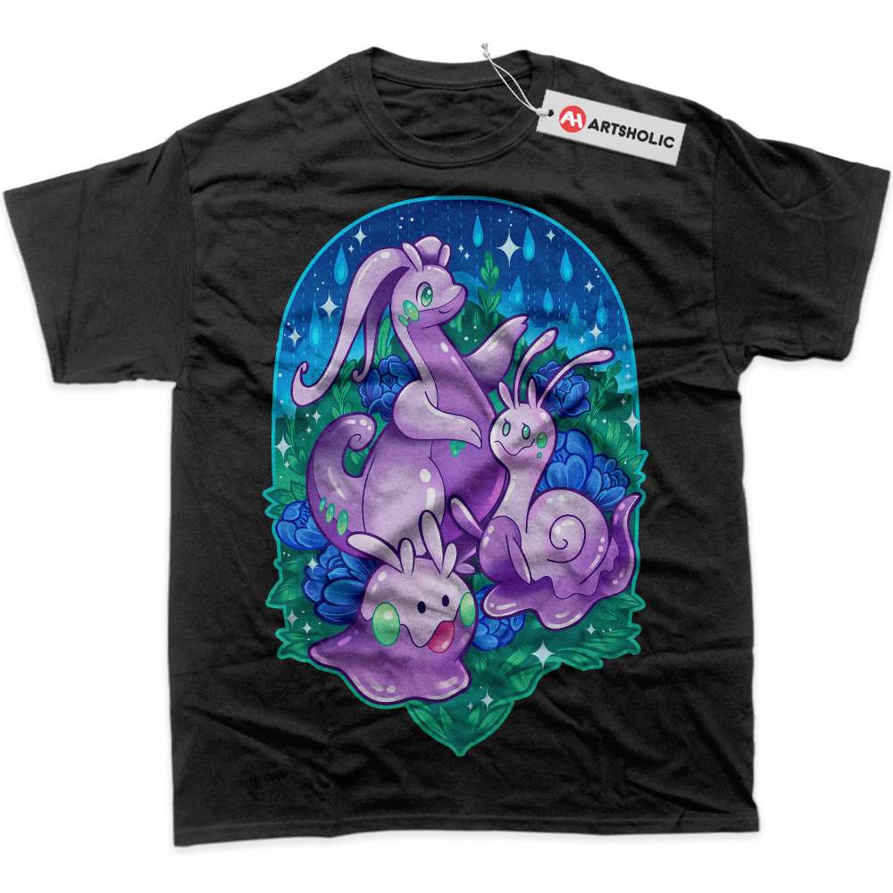 Alternative view of Goomy Shirt, Sliggoo Shirt, Goodra Shirt, Pokemon Shirt, Anime Shirt, Graphic T-Shirt