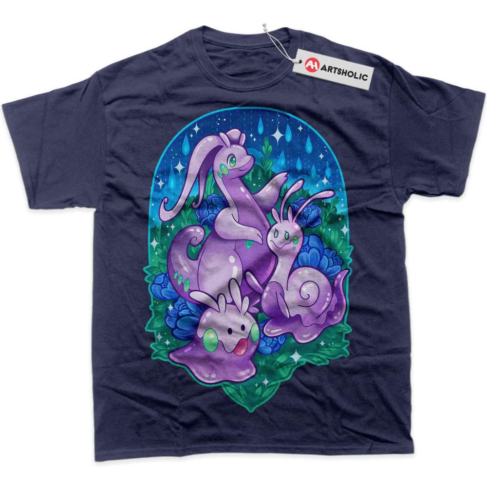 Goomy Shirt, Sliggoo Shirt, Goodra Shirt, Pokemon Shirt, Anime Shirt, Graphic T-Shirt