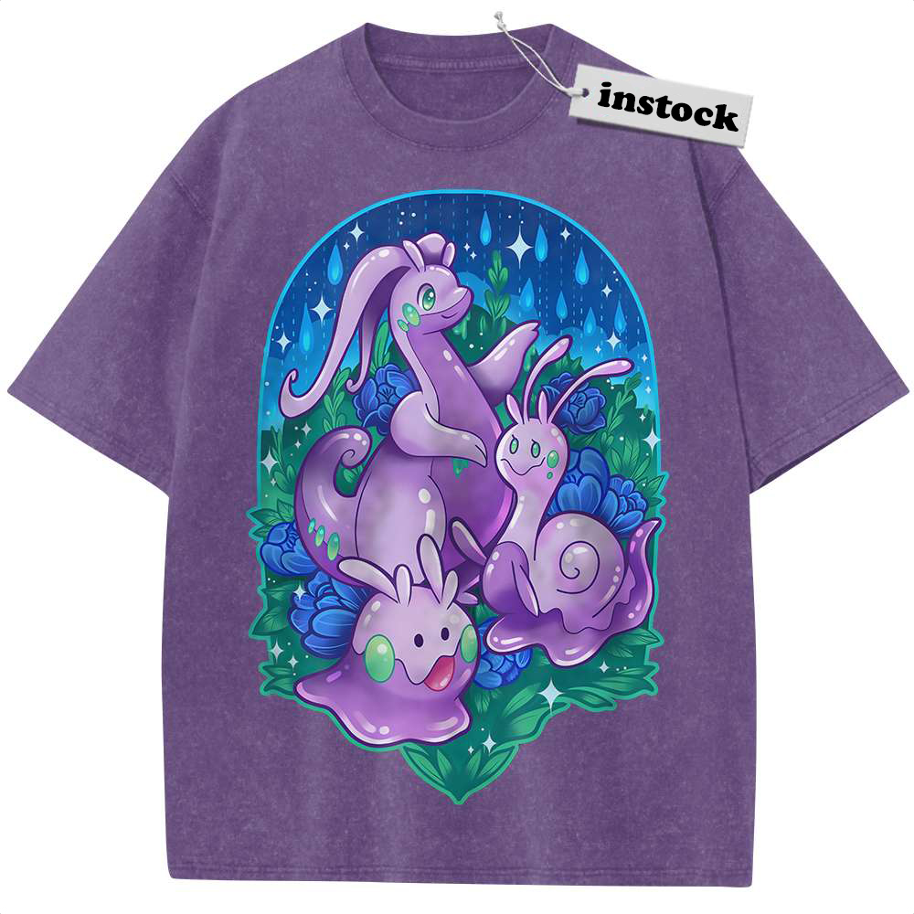 Goomy Shirt, Sliggoo Shirt, Goodra Shirt, Pokemon shirt, Anime Shirt, Vintage T-Shirt