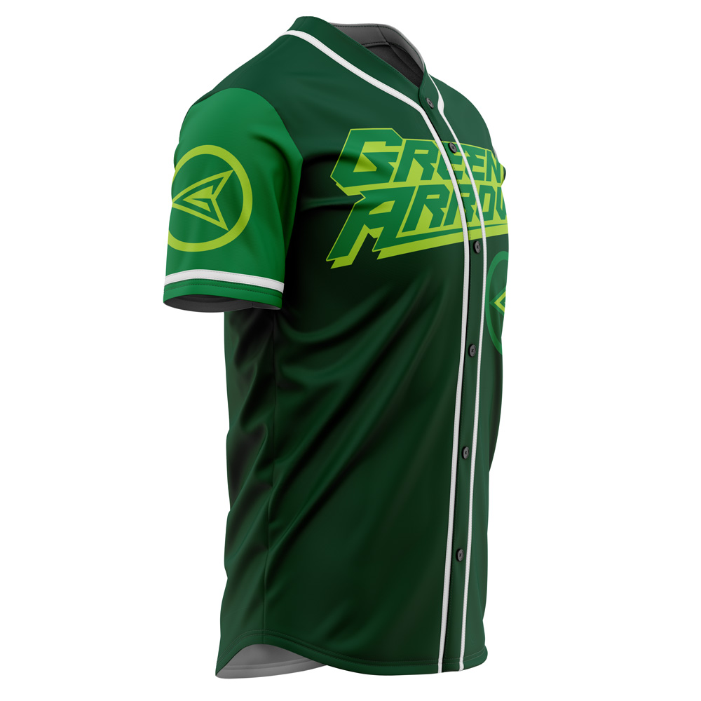 Alternative view of Green Arrow DC Comics Baseball Jersey