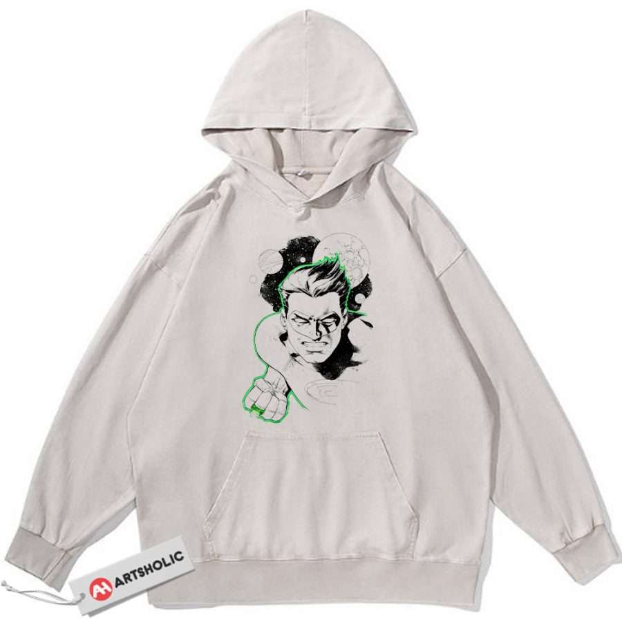 Alternative view of Green Lantern Hoodie, Vintage Hoodie