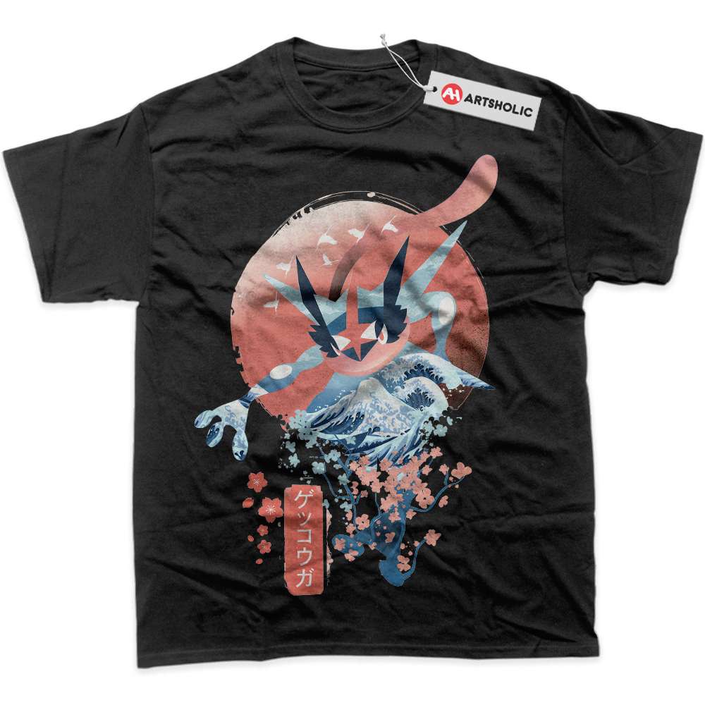 Alternative view of Greninja Shirt, Pokemon Shirt, Anime Shirt, Graphic Tee