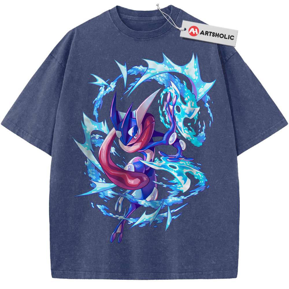 Greninja Shirt, Pokemon shirt, Anime Shirt, Vintage T-Shirt