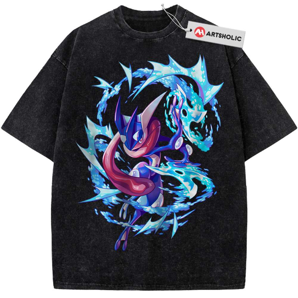 Alternative view of Greninja Shirt, Pokemon shirt, Anime Shirt, Vintage T-Shirt