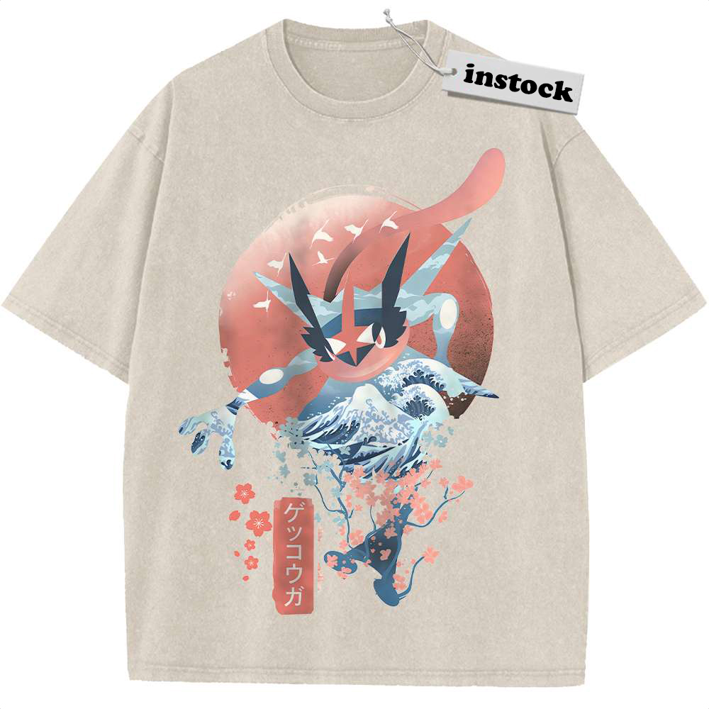 Greninja Shirt, Pokemon shirt, Anime Shirt, Vintage Tee