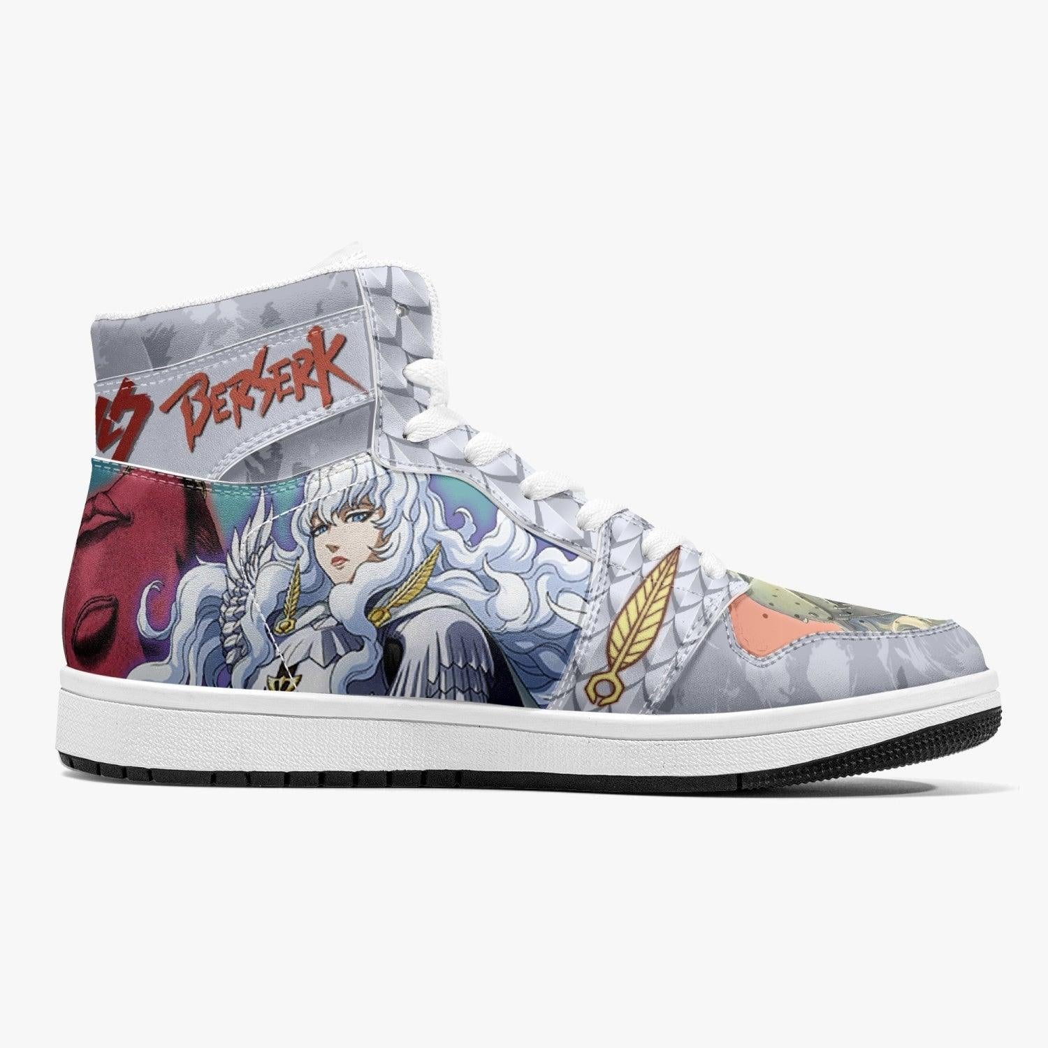 Alternative view of Griffith Beruseruku Custom Sneaker Mid 1 Basketball Shoes - Otaku Hall