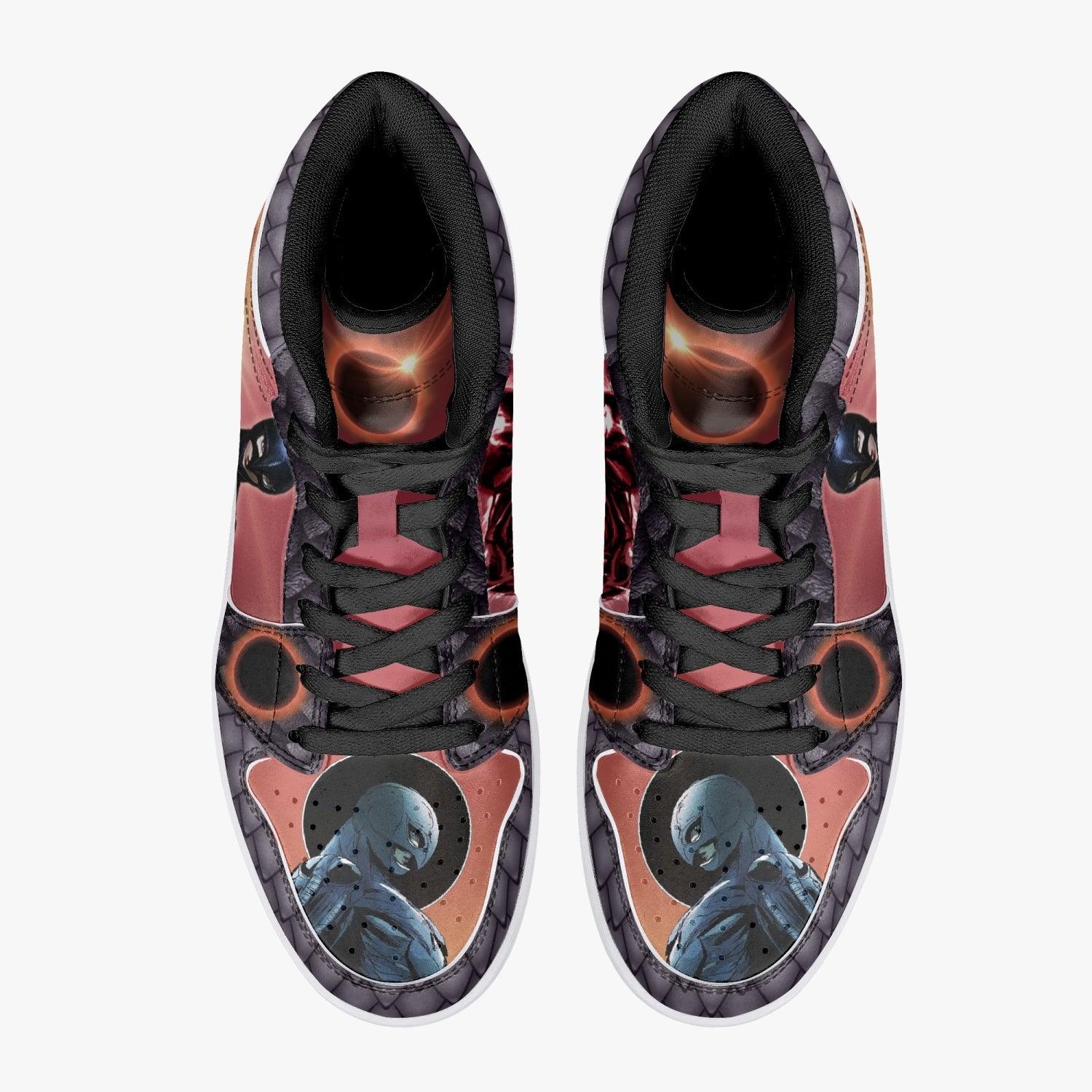 Alternative view of Griffith Femto Beruseruku Custom Sneaker Mid 1 Basketball Shoes - Otaku Hall