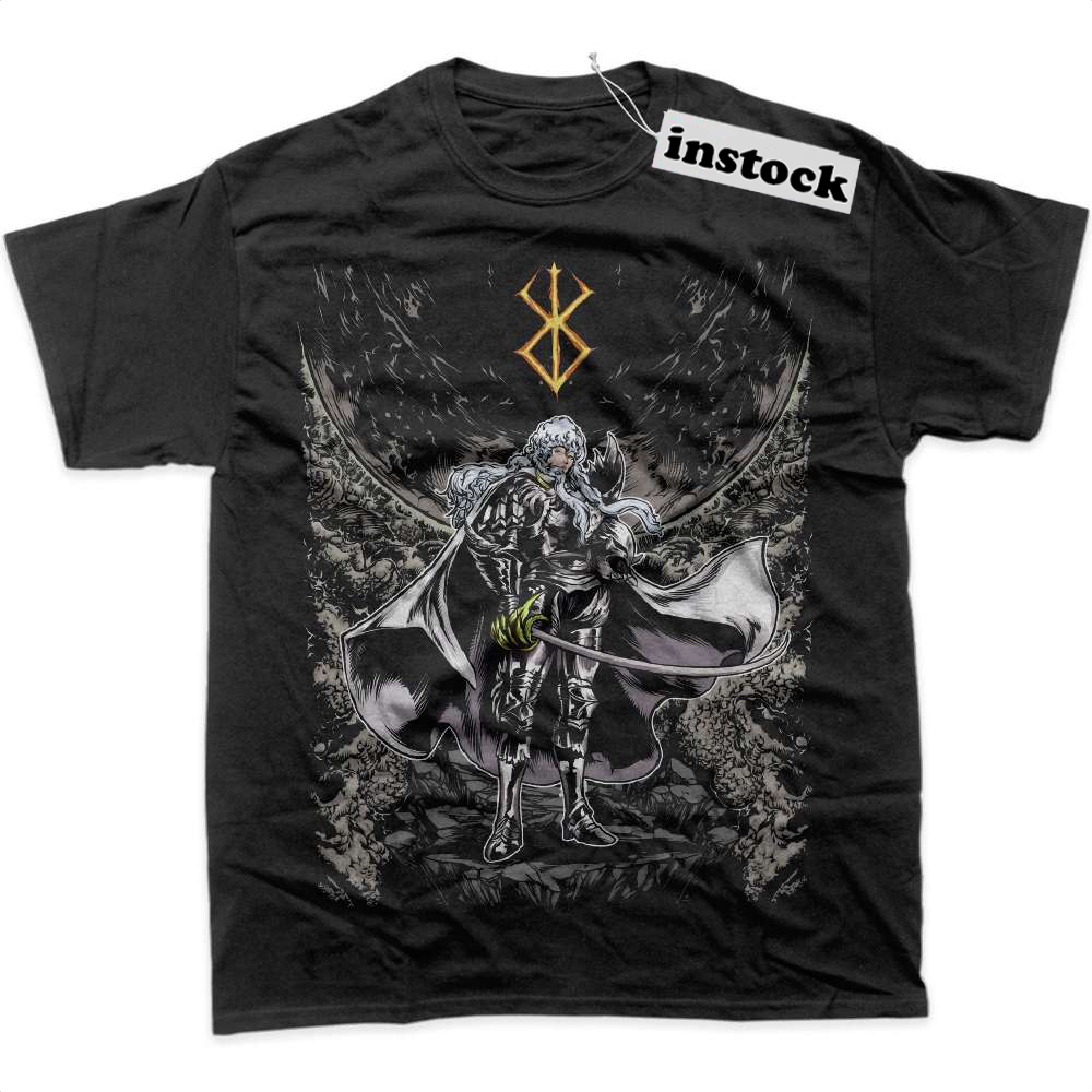 Griffith Shirt, Berserk Shirt, Anime Shirt, Graphic T-Shirt
