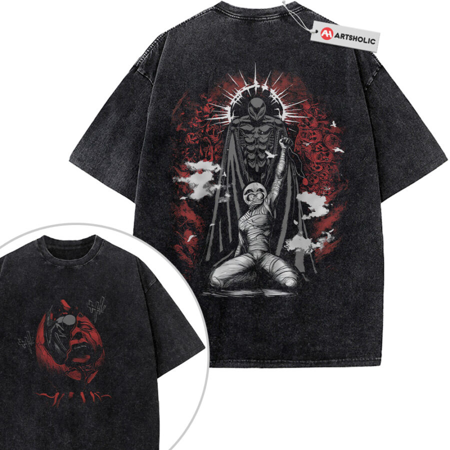 Alternative view of Griffith Shirt, Berserk Shirt, Anime Shirt, Vintage T-Shirt 2-Sided