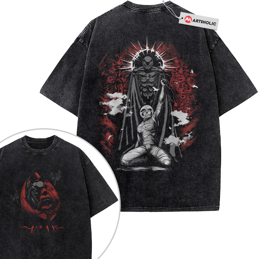 Griffith Shirt, Berserk Shirt, Anime Shirt, Vintage T-Shirt 2-Sided
