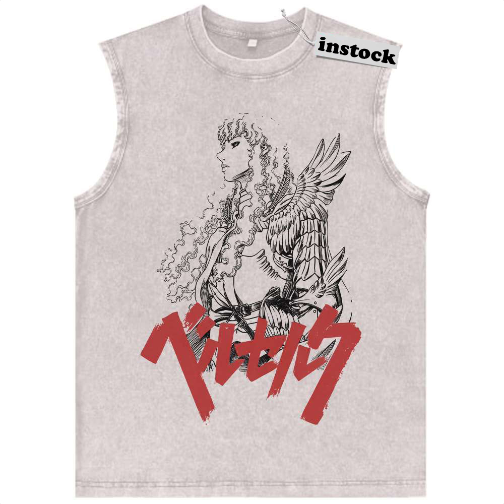 Griffith Tank Top, Berserk Tank Top, Anime Tank Top, Vintage Tank Top