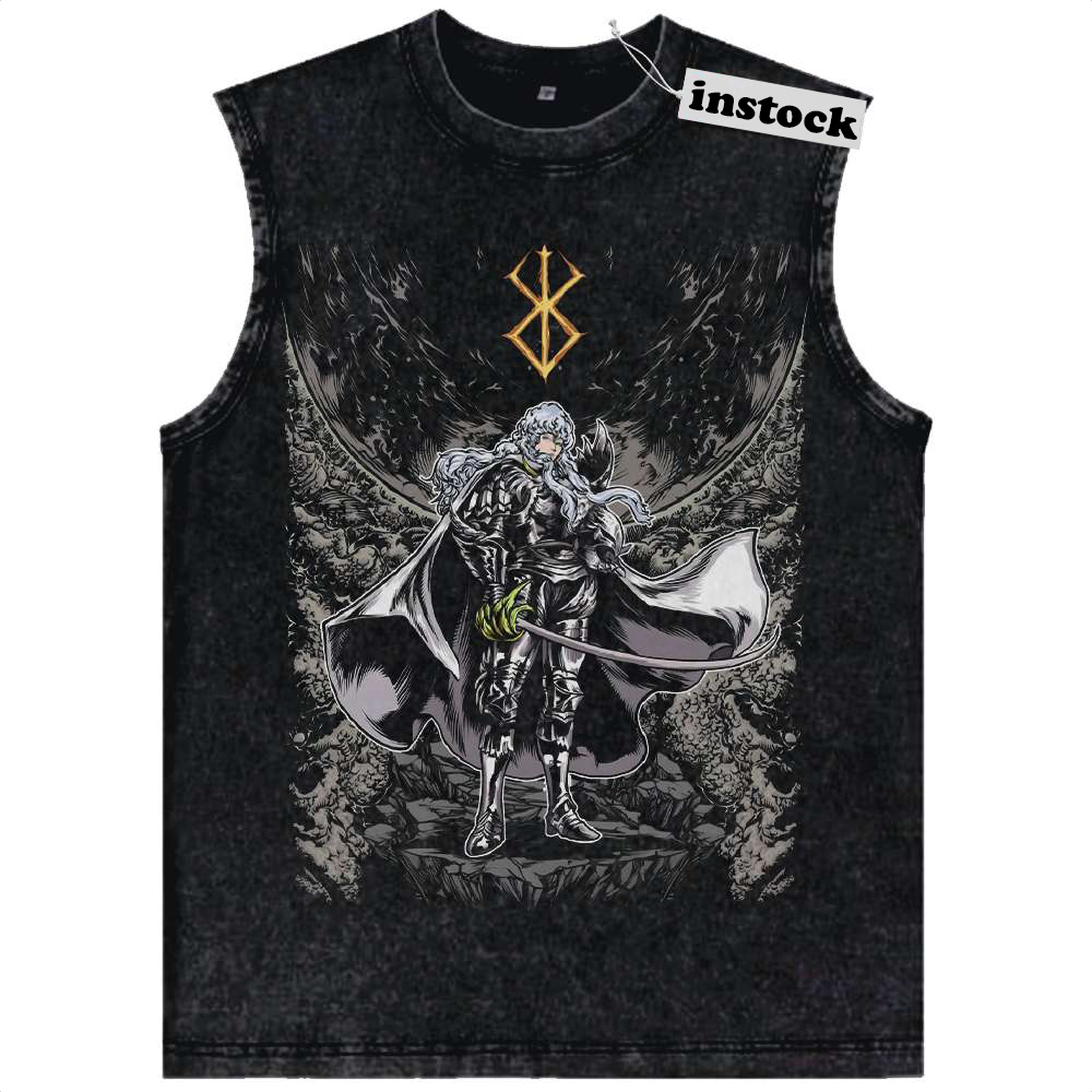 Griffith Tank Top, Berserk Tank Top, Anime Tank Top, Vintage Tank Top