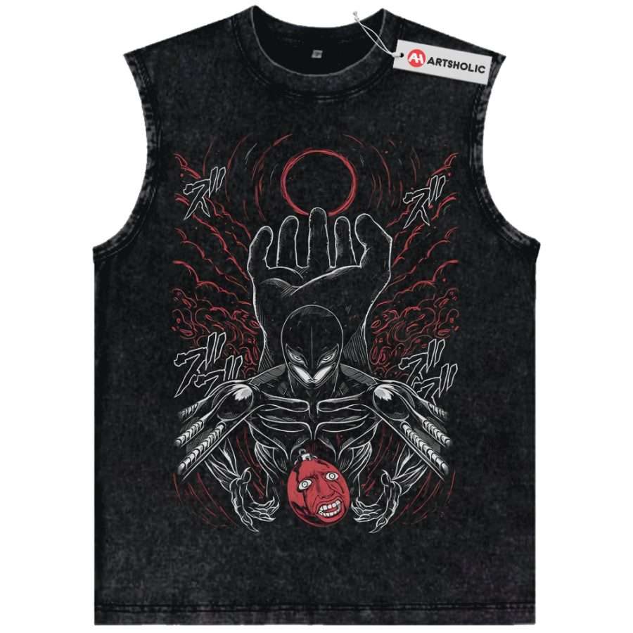 Alternative view of Griffith Tank Top, Berserk Tank Top, Anime Tank Top, Vintage Tank Top