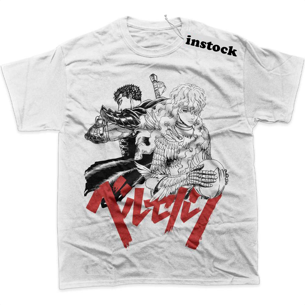 Griffith vs Guts Shirt, Berserk Shirt, Anime Shirt, Graphic T-Shirt
