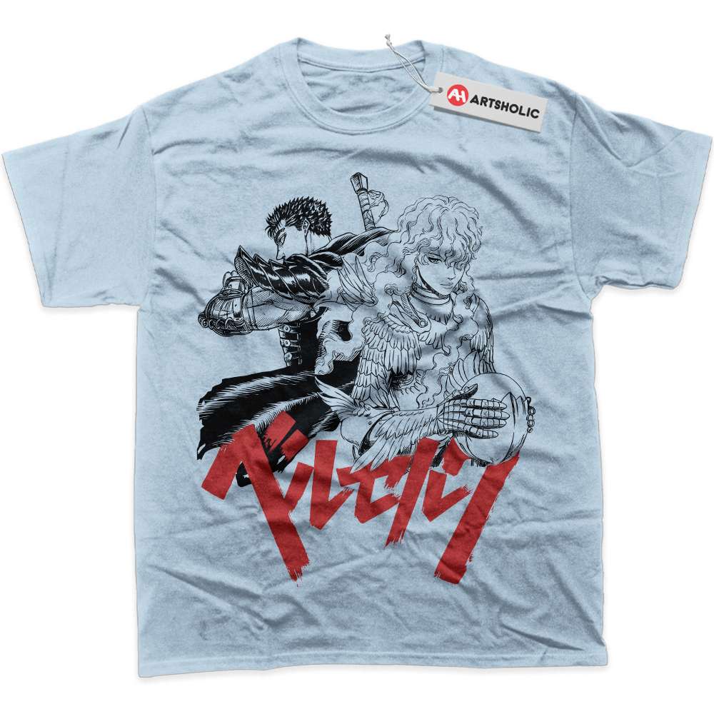 Alternative view of Griffith vs Guts Shirt, Berserk Shirt, Anime Shirt, Graphic T-Shirt