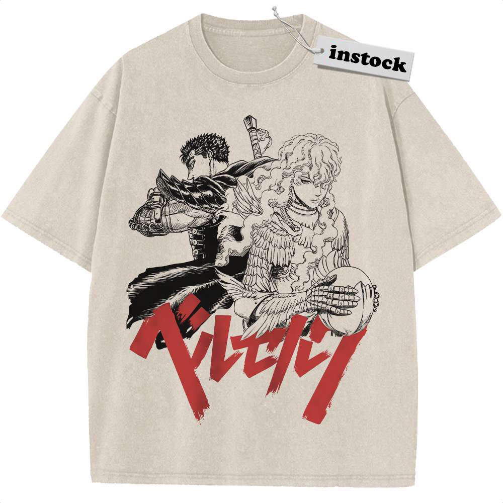 Griffith vs Guts Shirt, Berserk Shirt, Anime Shirt, Vintage T-Shirt