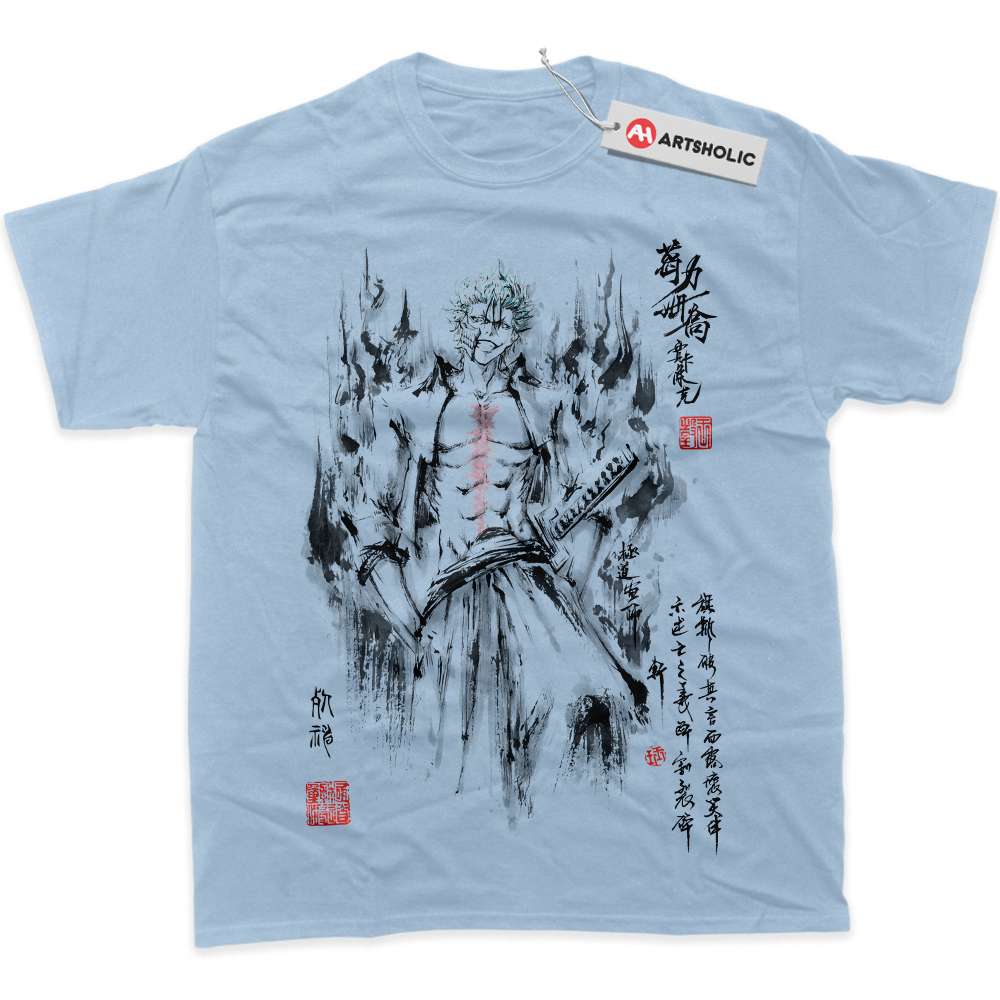 Alternative view of Grimmjow Jaegerjaquez Shirt, Bleach Shirt, Anime Shirt, Graphic Tee