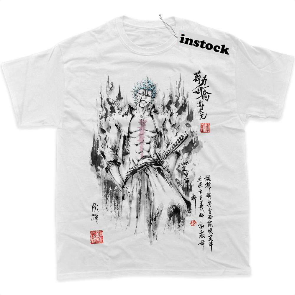 Grimmjow Jaegerjaquez Shirt, Bleach Shirt, Anime Shirt, Graphic Tee