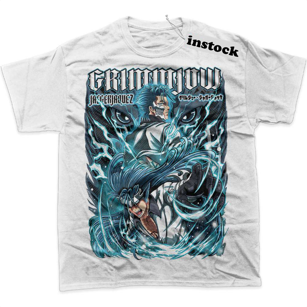 Grimmjow Jaegerjaquez Shirt, Bleach Shirt, Anime Shirt, Graphic Tee