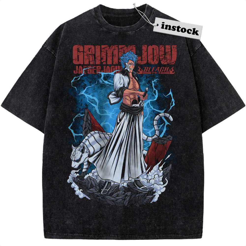 Grimmjow Jaegerjaquez Shirt, Bleach Shirt, Anime Shirt, Vintage T-Shirt