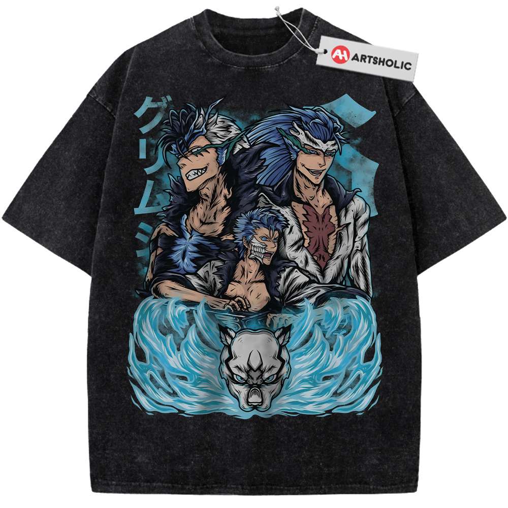 Grimmjow Jaegerjaquez Shirt, Bleach Shirt, Anime Shirt, Vintage T-Shirt
