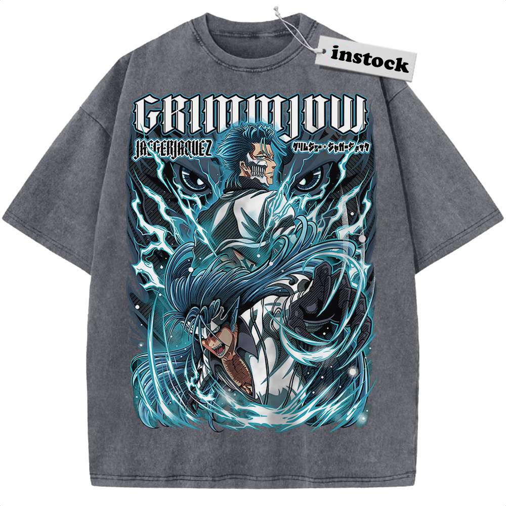 Grimmjow Jaegerjaquez Shirt, Bleach Shirt, Anime Shirt, Vintage Tee